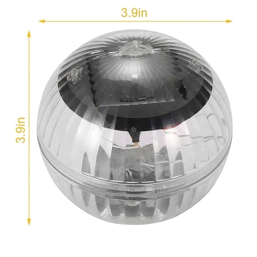 Floating Solar Light Ball – Cycles Through Seven Colors on Its Own – Image 4