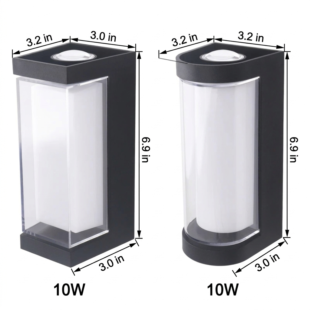 Slim Up and Down Wall Light – Lights Hallways, Stairs and Entryways Indoors or Out – Image 10