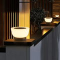 Solar-Wegleuchte mit breitem Schirm – leuchtet den Boden aus – Bild 4