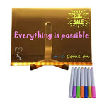 LED Dry Erase Board – Illuminated Writing and Artwork Display