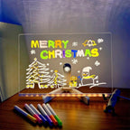 LED Dry Erase Board – Illuminated Writing and Artwork Display
