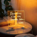 LED Dry Erase Board – Illuminated Writing and Artwork Display