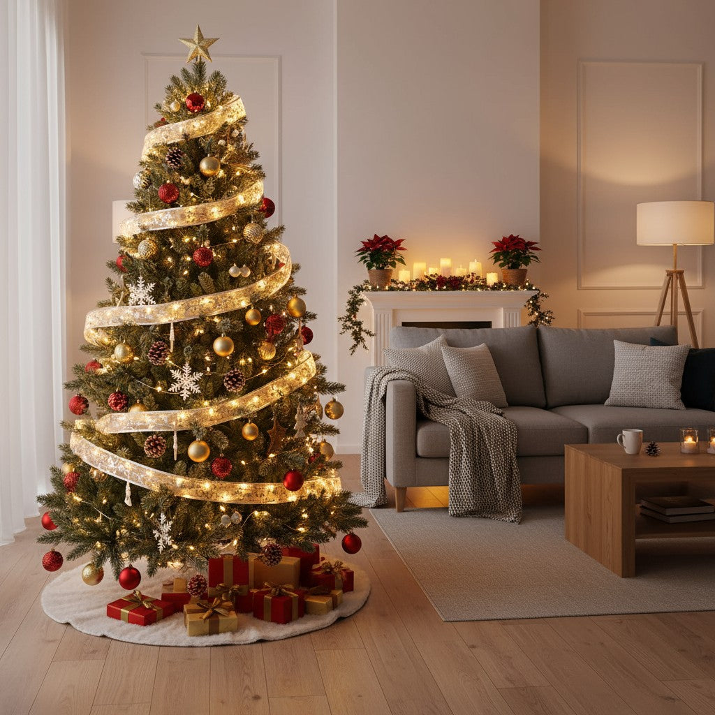 LED Ribbon Lights for the Christmas Tree