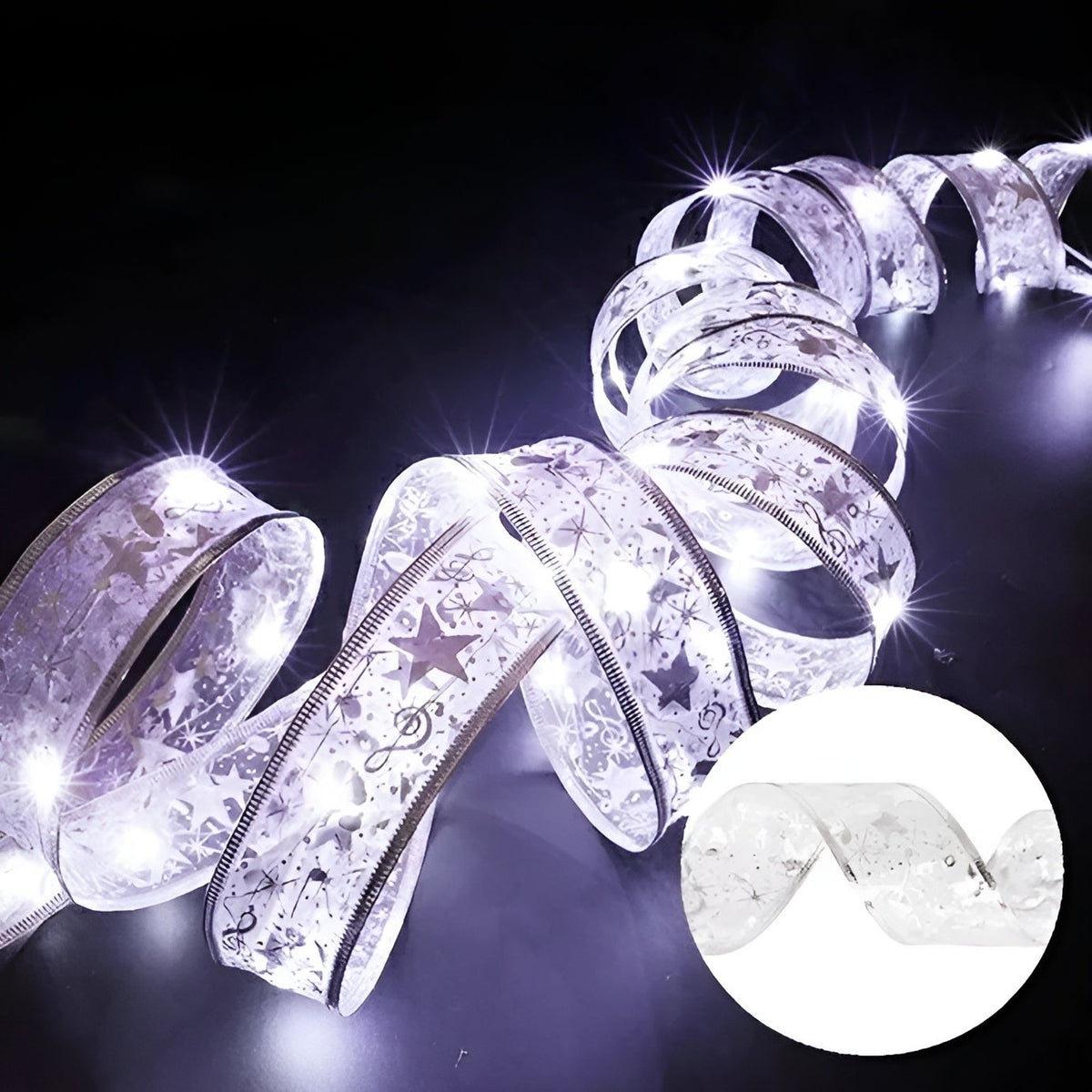 LED Ribbon Lights for the Christmas Tree
