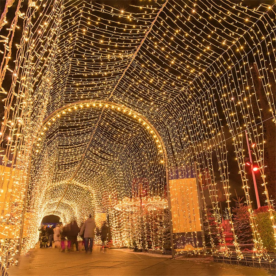 Outdoor Tree Wrap String Lights