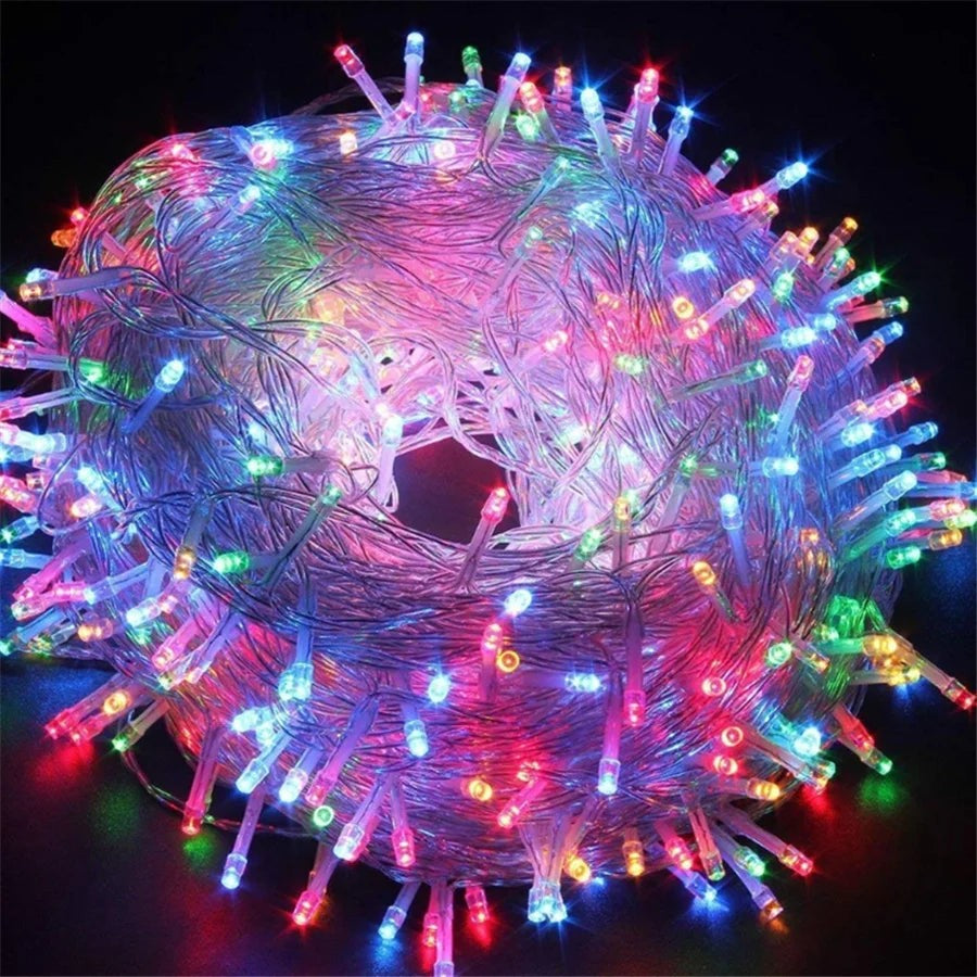 Outdoor Tree Wrap String Lights