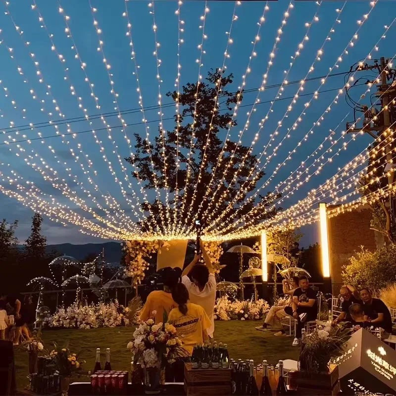 Plug-In LED String Lights for Events