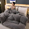 Plush Fleece Winter Comforter