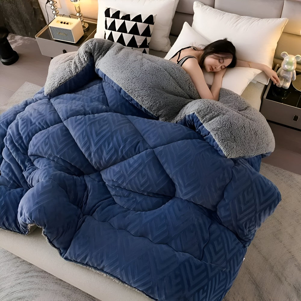 Plush Fleece Winter Comforter