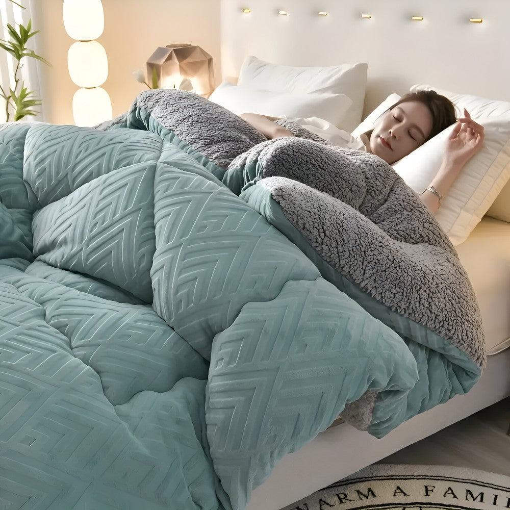 Plush Fleece Winter Comforter