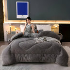 Plush Fleece Winter Comforter