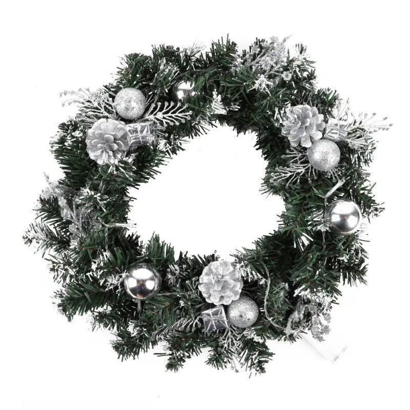 Pre-Lit Christmas Wreath