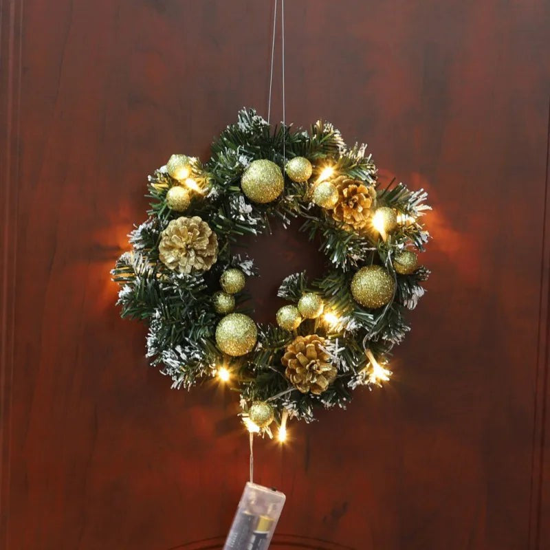 Pre-Lit Christmas Wreath