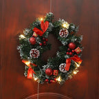 Pre-Lit Christmas Wreath