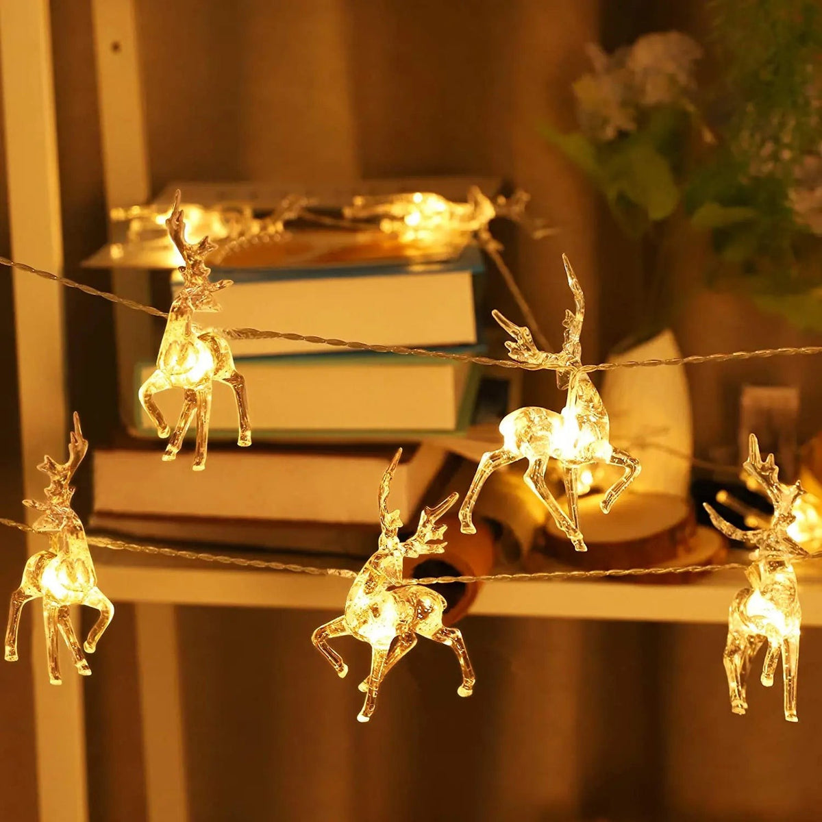 Reindeer String Lights