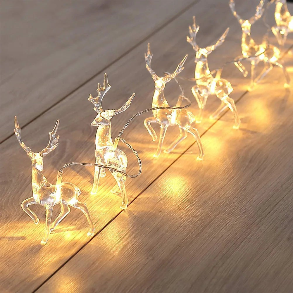 Reindeer String Lights