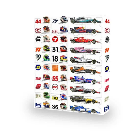 Race Car Advent Calendar – 24 Miniature Racing Models