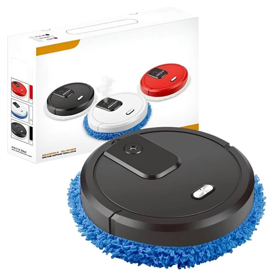 Wischroboter mit Sprüh- und Rotationsmopp – flach genug für unters Sofa – Bild 5