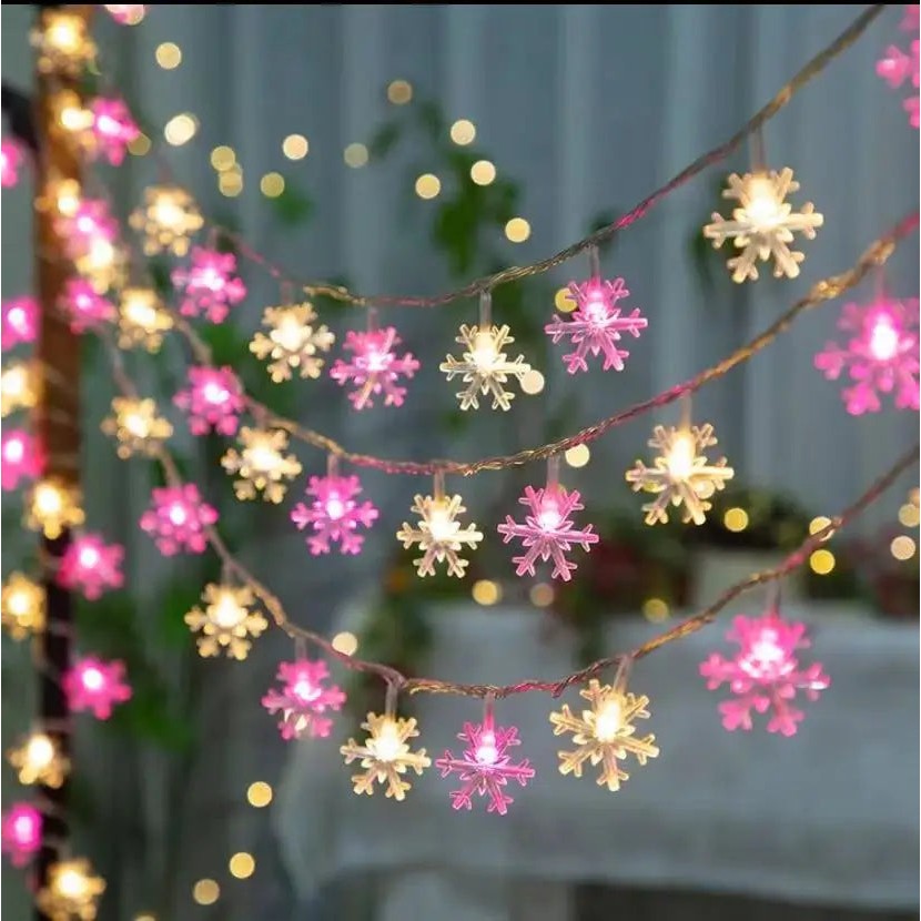 Snowflake String Lights