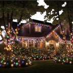 Solar Star and Globe String Lights