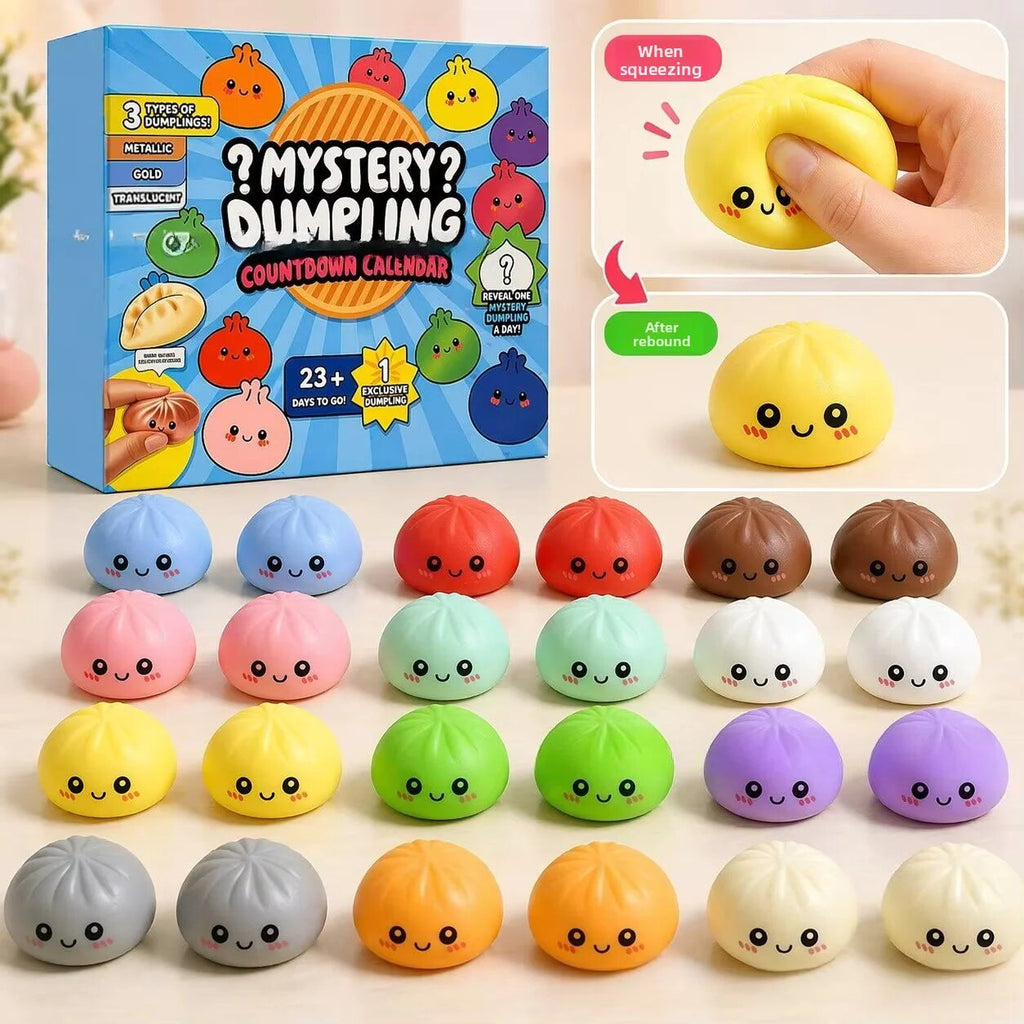 Squishy Advent Calendar – 24 Foam Figures, Three Options