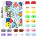 Squishy Advent Calendar – 24 Foam Figures, Three Options