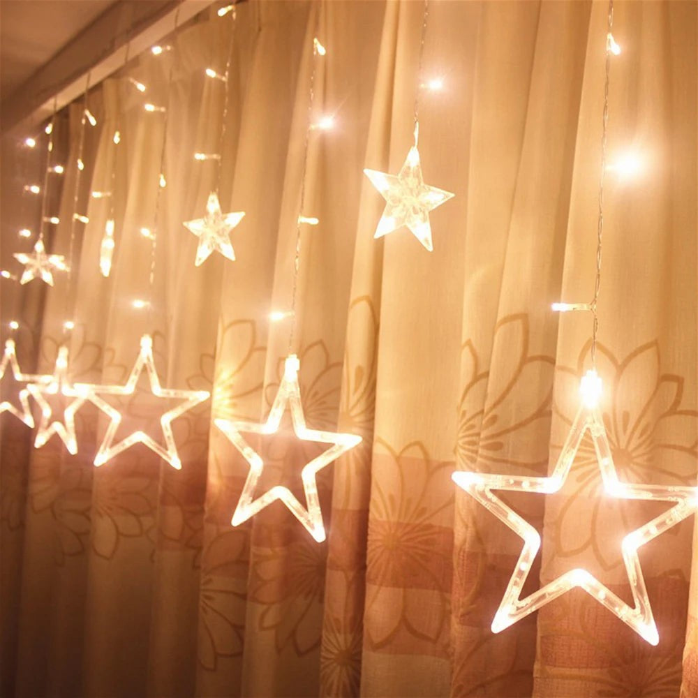 Star Curtain Lights
