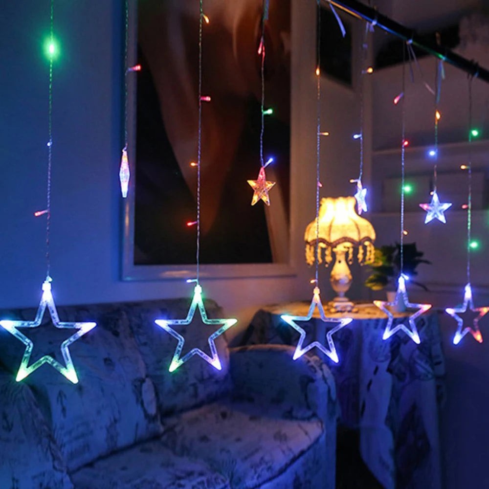 Star Curtain Lights