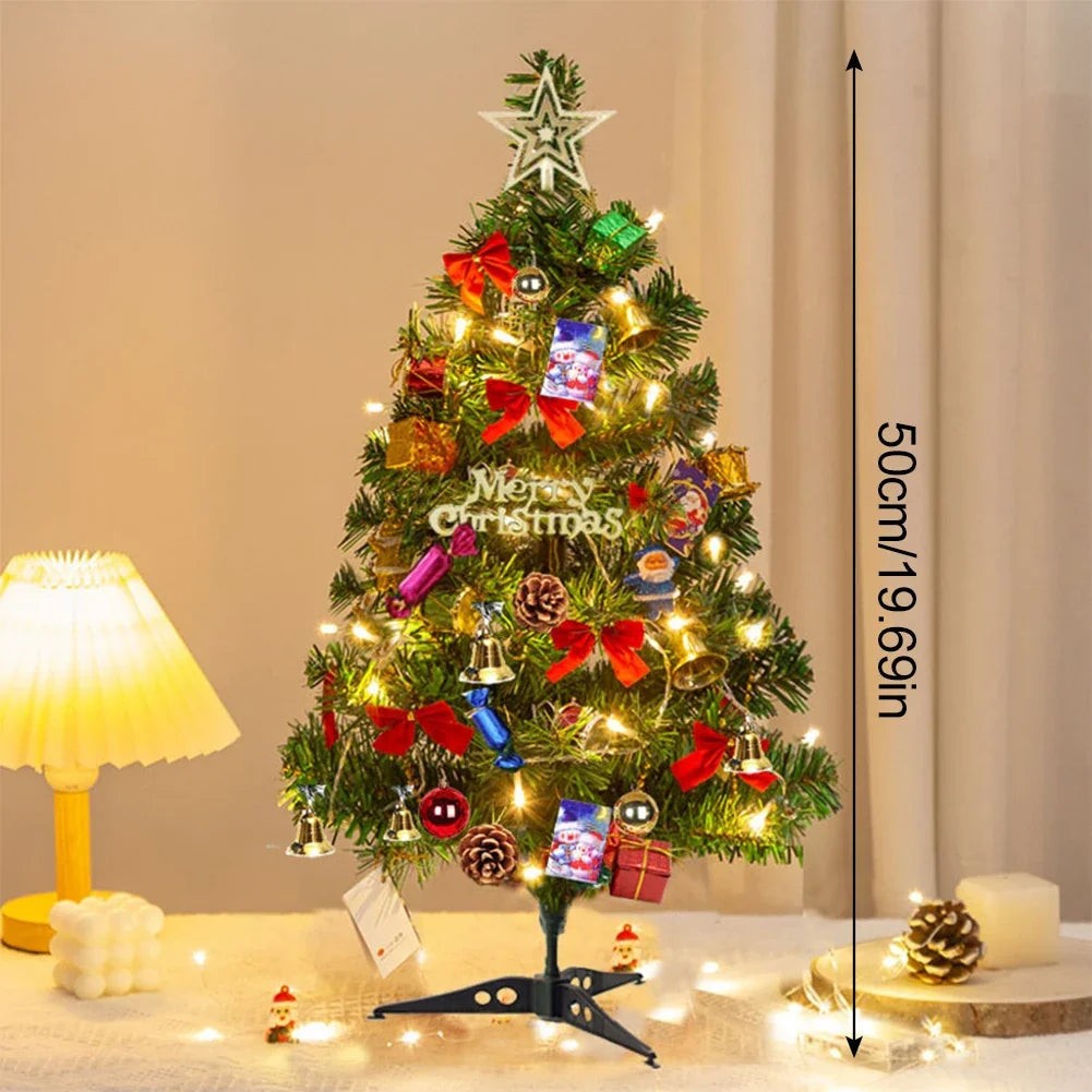 Tabletop Christmas Tree with Lights