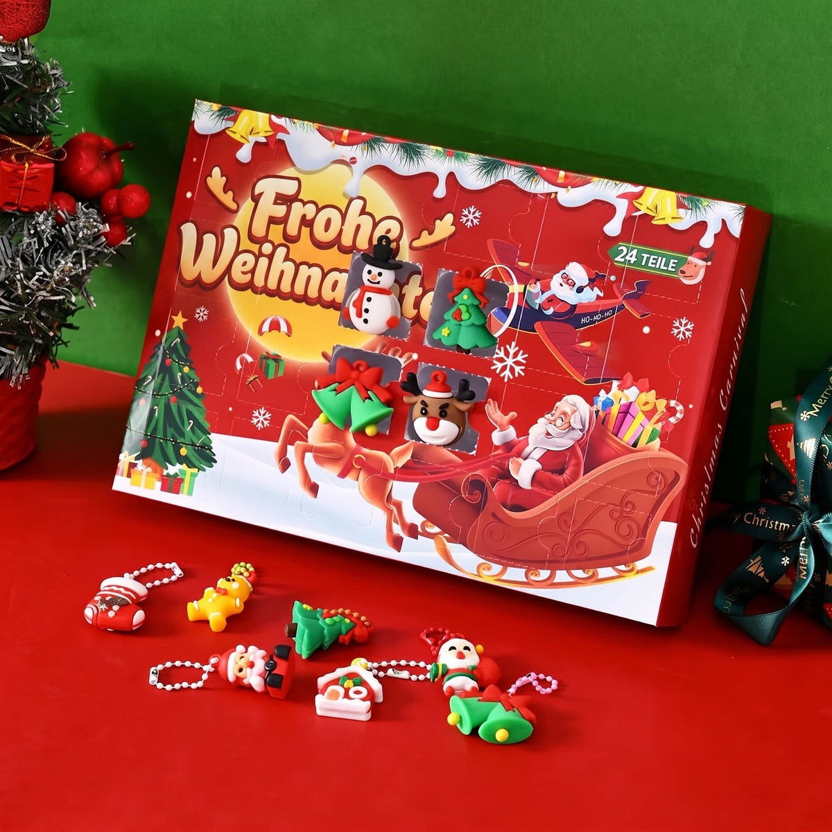Mini Figure Advent Calendar 2026 with 24 Holiday Characters – A Full Set by Christmas – Image 2