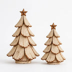 Vintage LED Christmas Tree – Resin, Remote Control