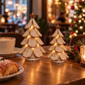Vintage LED Christmas Tree – Resin, Remote Control